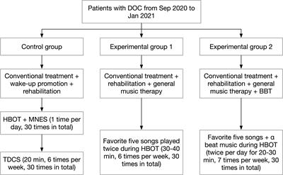 Short-term efficacy of music therapy combined with α binaural beat therapy in disorders of consciousness